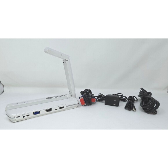 Elmo MO-1 Portable Visual Presenter Document Camera VGA HDMI USB AC Adapter - Picture 1 of 16